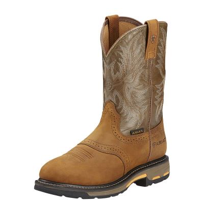 Ariat Workhog Pull-on Kahverengi Iş Ayakkabıları Erkek (40173-438)